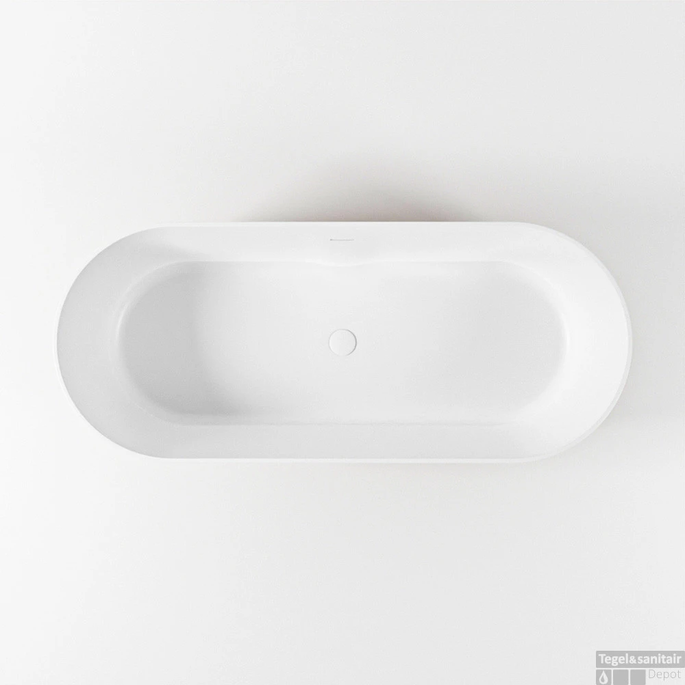 NOBLE Vrijstaand Bad 180x75cm Kleur Rust / Talc 8 NOBLE Vrijstaand Bad 180x75cm Kleur Rust / Talc - Afbeelding 8