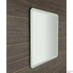 Badkamerspiegel Sapho NYX 80x80 Cm LED-Strips -Baden Luxe Verkoop ny080 badkamerspiegel sapho nyx 80x80 cm led strips 1