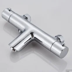 Opbouw Badkraan Boss & Wessing Talpa Met Handdoucheset Messing Chroom -Baden Luxe Verkoop opbouw badkraan boss wessing talpa met handdoucheset messing chroom detail1 1