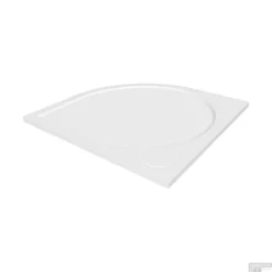 Douchebak Gegoten Marmer Sapho Arca 80x80x3 Cm Kwartrond Wit -Baden Luxe Verkoop pa558 douchebak marmer sapho arca 80x80x3 cm kwartrond wit 1