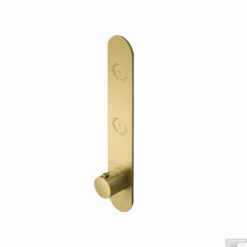 Douchethermostaat Hotbath Cobber Inbouw 2 Pushbuttons Geborsteld Messing PVD (excl. Inbouwdeel)