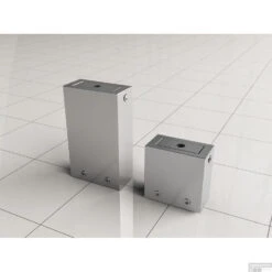 BWS Erie Verbredingsprofiel Voor Douchewand Aluminium 3x200 Cm -Baden Luxe Verkoop picture of the two wall connection 1 2