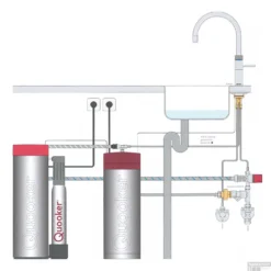 Quooker Cube Fusion Round Chroom Met Pro3-VAQ Boiler 19 Quooker Cube Fusion Round Chroom Met Pro3-VAQ Boiler -Baden Luxe Verkoop pro3 met cube en fusion round 2