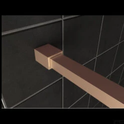 BWS Inloopdouche Pro Line Middenband 90x200 Geborsteld Messing Koper Profiel En Stang 10 BWS Inloopdouche Pro Line Middenband 90x200 Geborsteld Messing Koper Profiel En Stang -Baden Luxe Verkoop profielset met stabilisatiestang wiesbaden slim 120cm koper 3 1 1 1