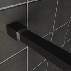 Profielset Met Stabilisatiestang Wiesbaden Slim 120cm Mat Zwart