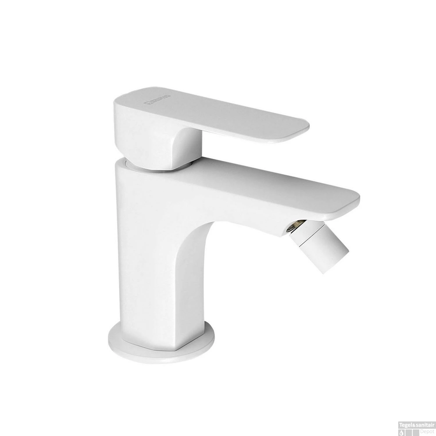 Bidetmengkraan Sapho Spy 1-hendel 14.2 Cm Mat Wit