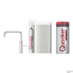 Quooker Cube Fusion Square Chroom Met Pro3-VAQ Boiler