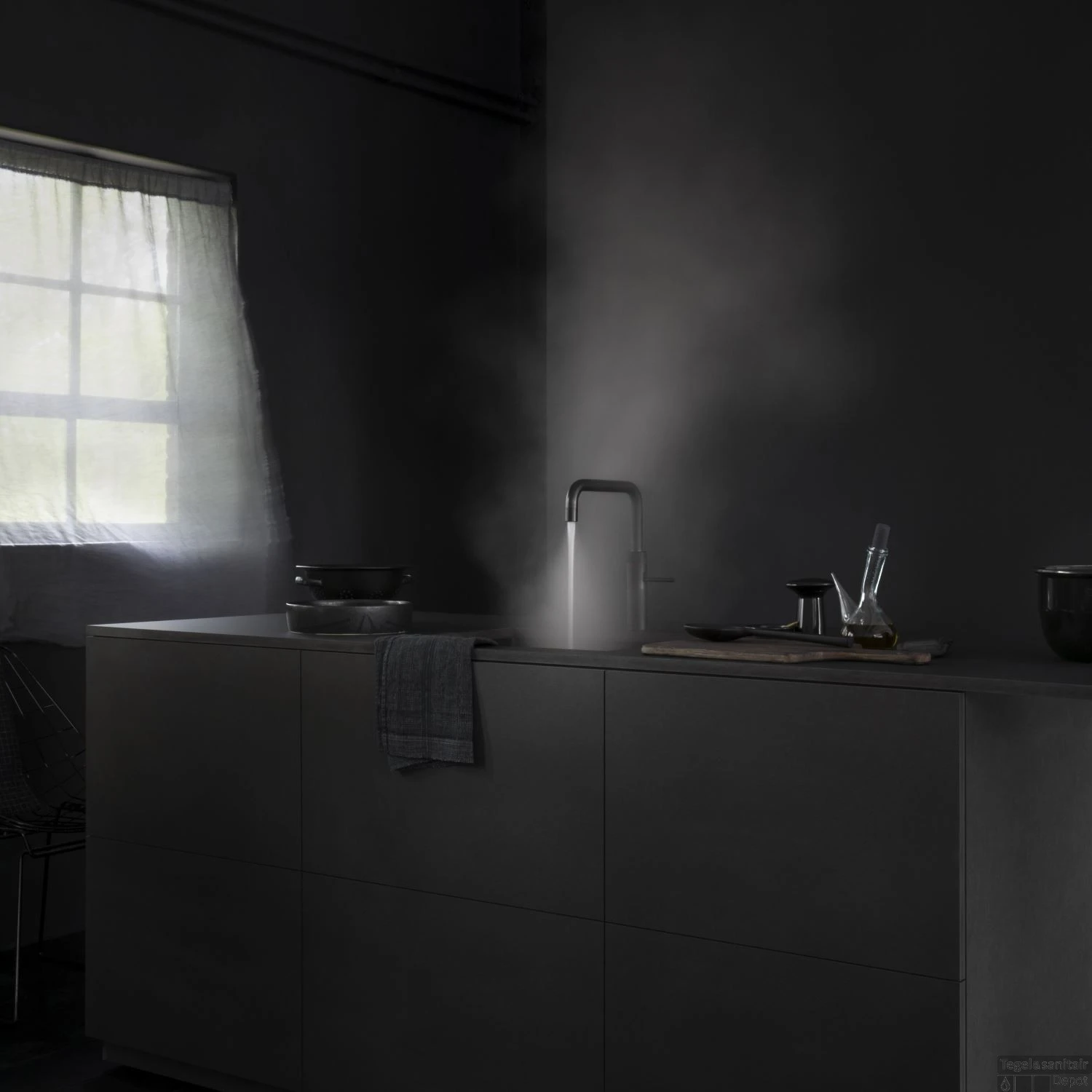 Quooker Fusion Square Mat Zwart Met Combi Boiler + 7 Quooker Fusion Square Mat Zwart Met Combi Boiler + - Afbeelding 7