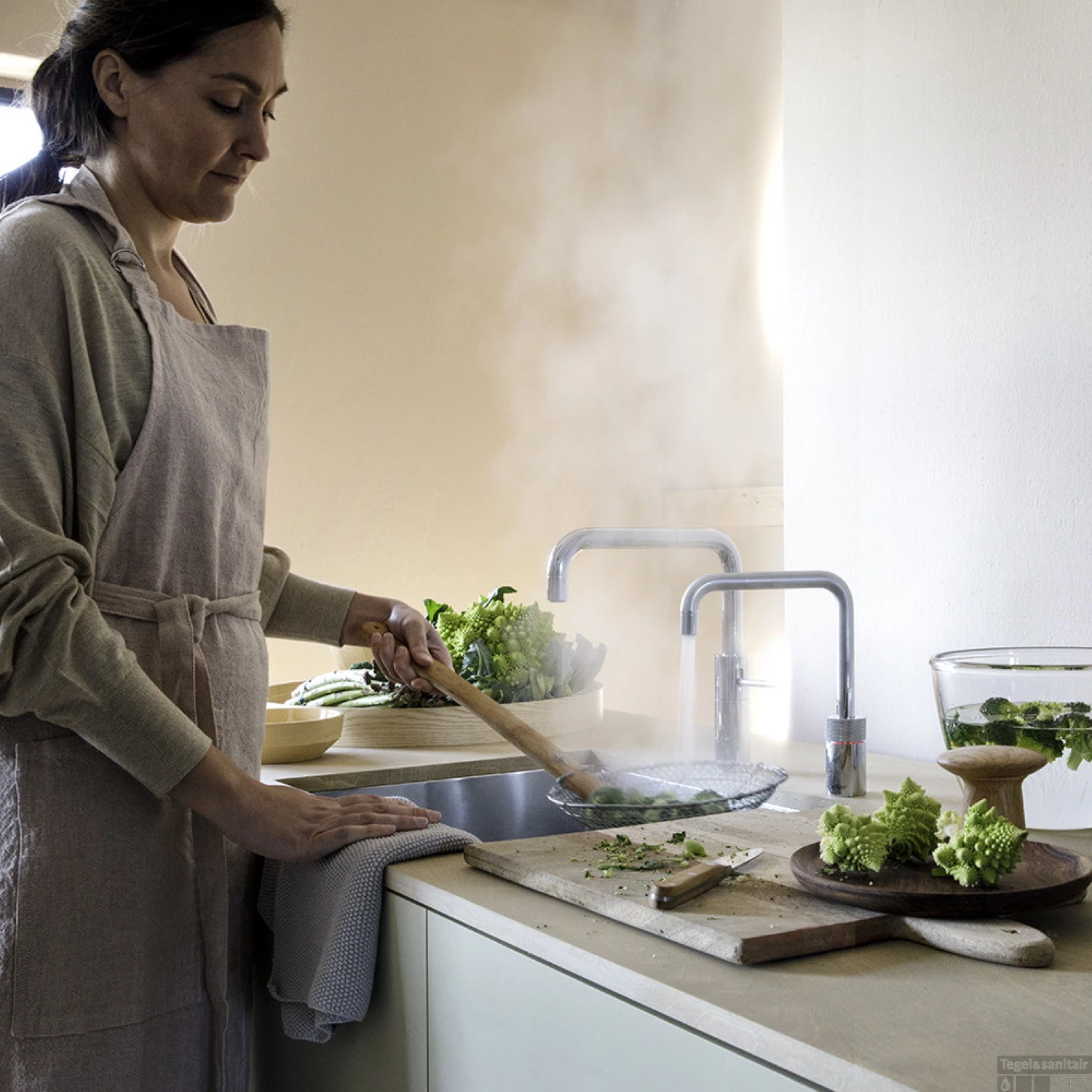 Quooker Kokendwaterkraan Nordic Square Single Tap Chroom 3 Quooker Kokendwaterkraan Nordic Square Single Tap Chroom - Afbeelding 3