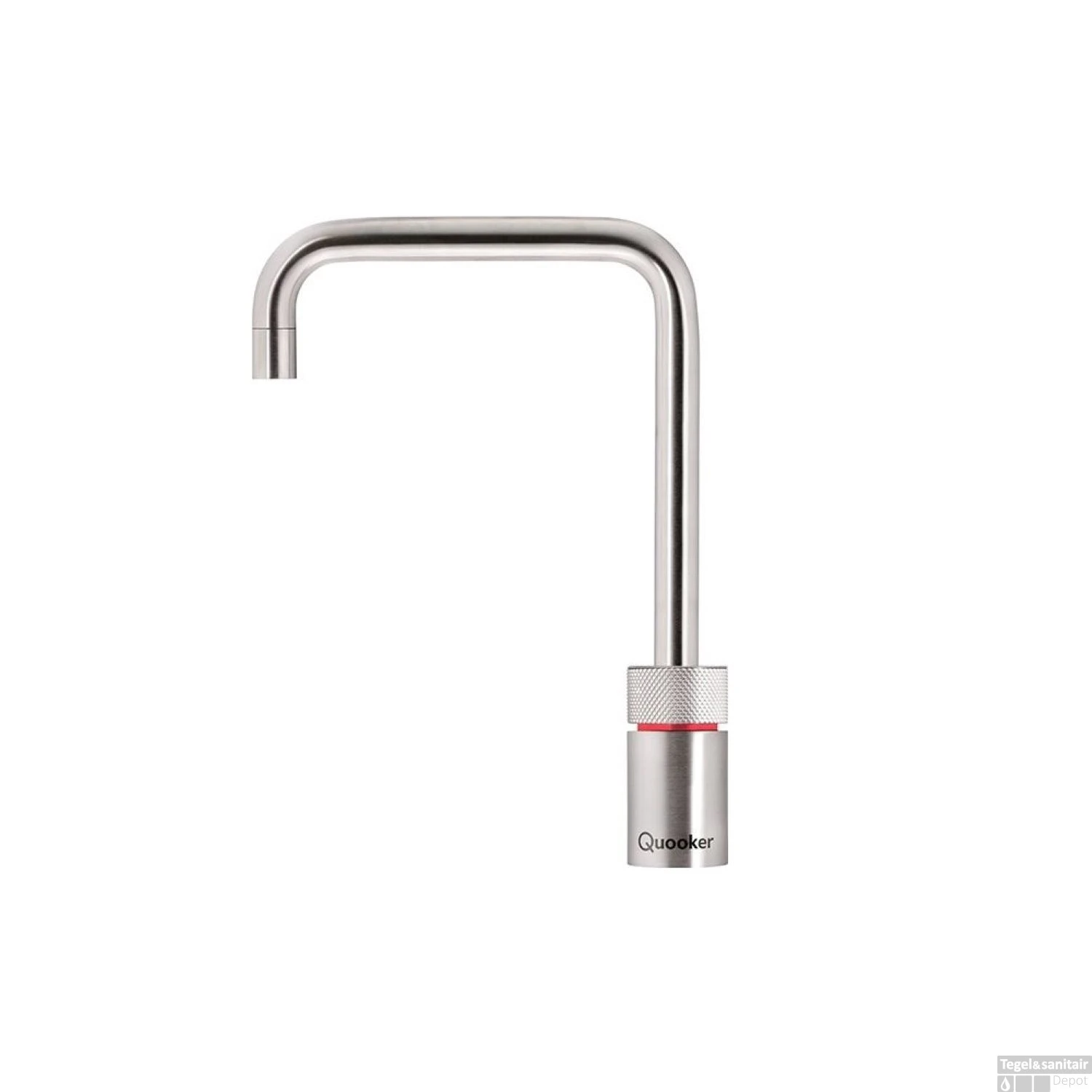 Quooker Kokendwaterkraan Nordic Square Single Tap RVS 1 Quooker Kokendwaterkraan Nordic Square Single Tap RVS