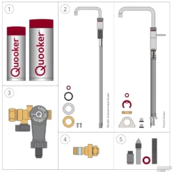 Quooker Reservoir PRO3-VAQ E (alleen De Boiler) -Baden Luxe Verkoop quooker pro3 technisch 1