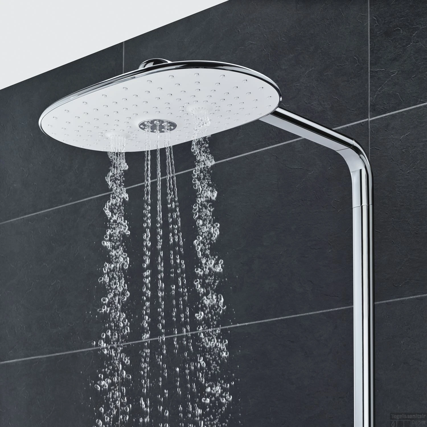 Grohe Rainshower Systeem SmartControl 360 DUO Douchesysteem Met Thermostaatkraan (Moon White) 3 Grohe Rainshower Systeem SmartControl 360 DUO Douchesysteem Met Thermostaatkraan (Moon White) - Afbeelding 3