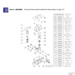 Regendoucheset Best Design Verona M200 Inbouw Met Inbouwbox Chroom -Baden Luxe Verkoop regendoucheset best design verona inbouw met inbouwbox chroom 4005260 3