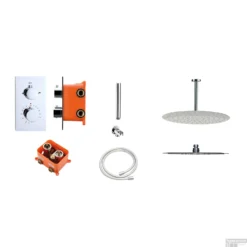 Regendoucheset Best Design Verona P200 Inbouw Met Inbouwbox Chroom