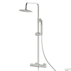 Regendoucheset Boss & Wessing Rise Opbouw Incl. Glijstang RVS Look