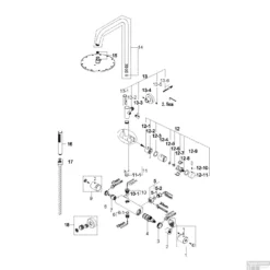 BWS Regendoucheset Thermostatisch Round Met Handdouche Chroom -Baden Luxe Verkoop regendoucheset caral paris met handdouche chroom tech 1