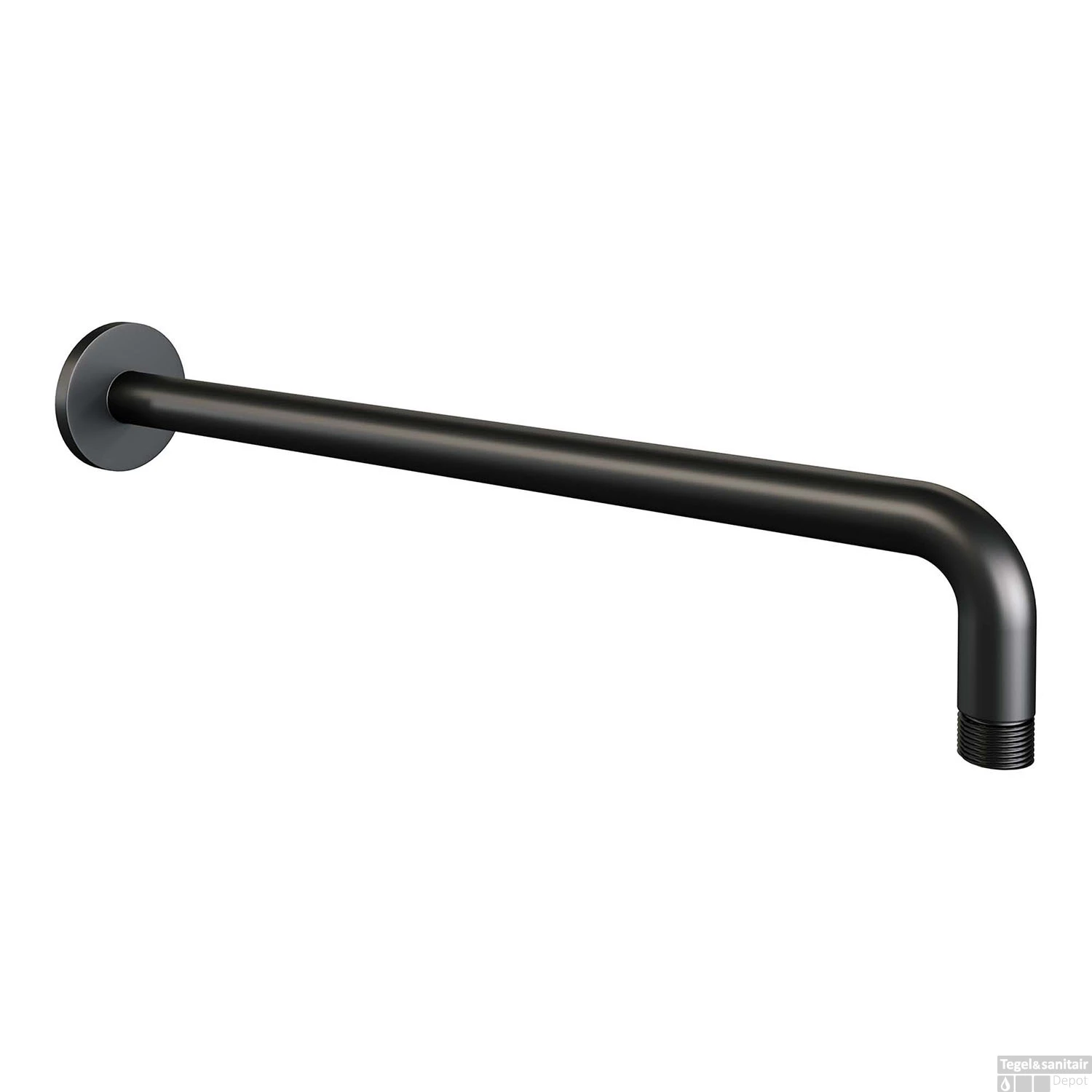 Regendoucheset Inbouw Brauer Black Carving Thermostatisch 30cm Met Gebogen Wandarm, Glijstang En Handdouche 3-Standen Mat Zwart - Afbeelding 6