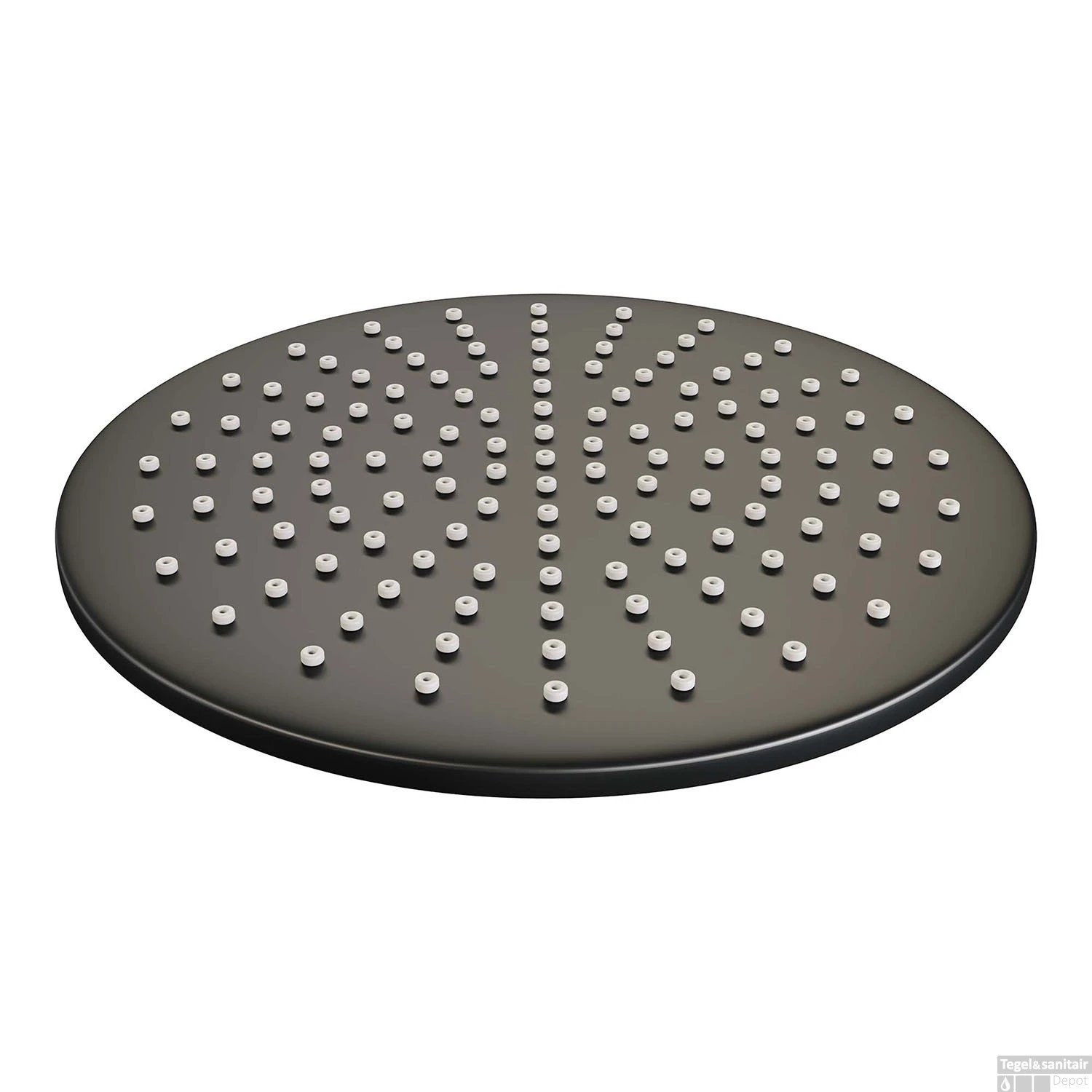 Regendoucheset Inbouw Brauer Black Carving Thermostatisch 30cm Met Gebogen Wandarm, Glijstang En Handdouche 3-Standen Mat Zwart - Afbeelding 9