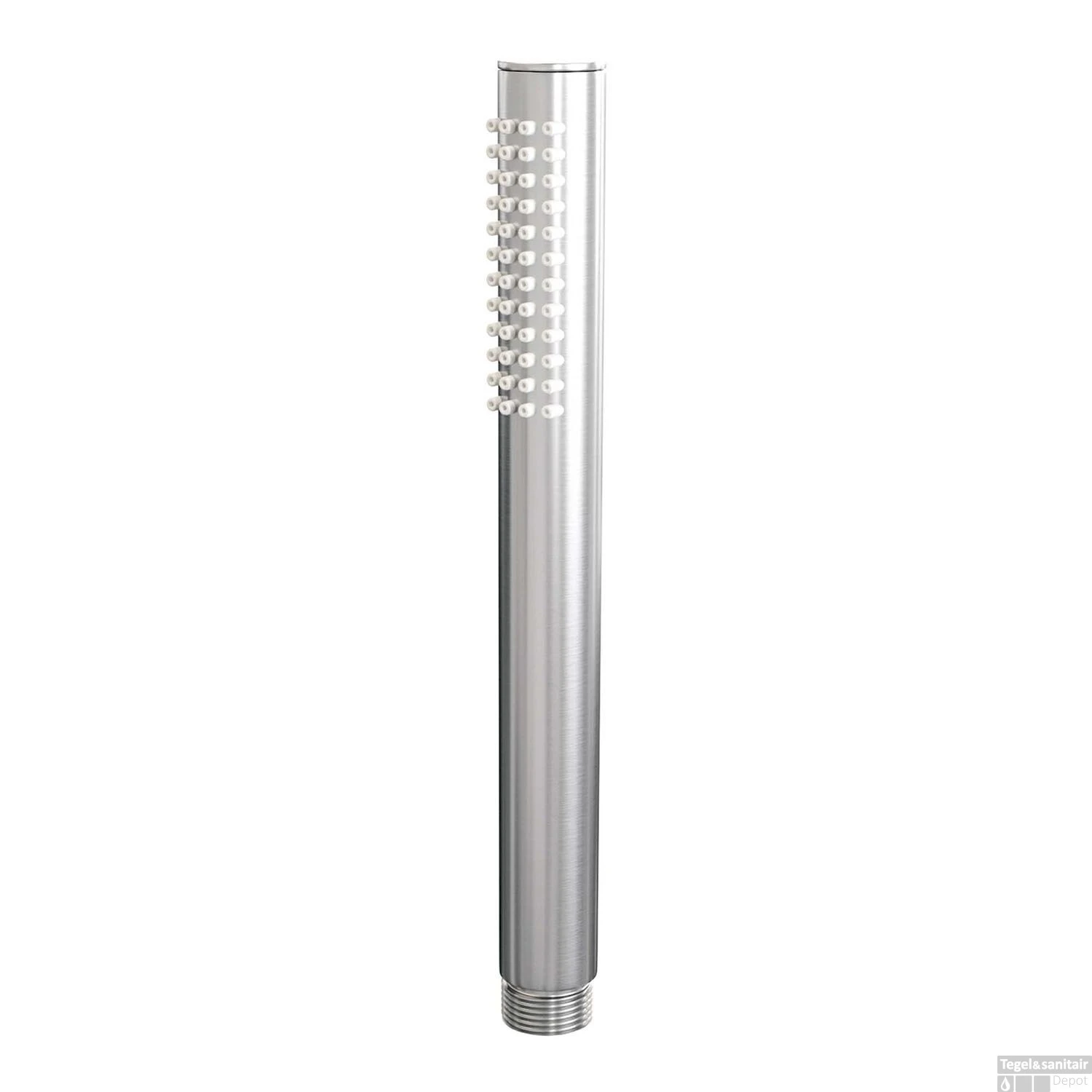 Regendoucheset Inbouw Brauer Brushed Carving Thermostatisch 20cm Met 3-Weg Omstelling, Wandarm En Staaf Handdouche Geborsteld RVS - Afbeelding 9