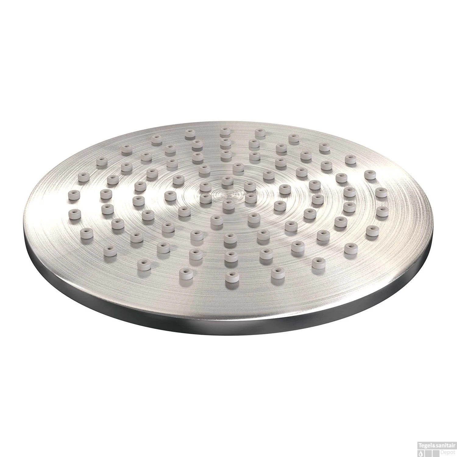 Regendoucheset Inbouw Brauer Brushed Carving Thermostatisch 20cm Met 3-Weg Omstelling, Plafondarm En 3-Standen Handdouche Geborsteld RVS - Afbeelding 6