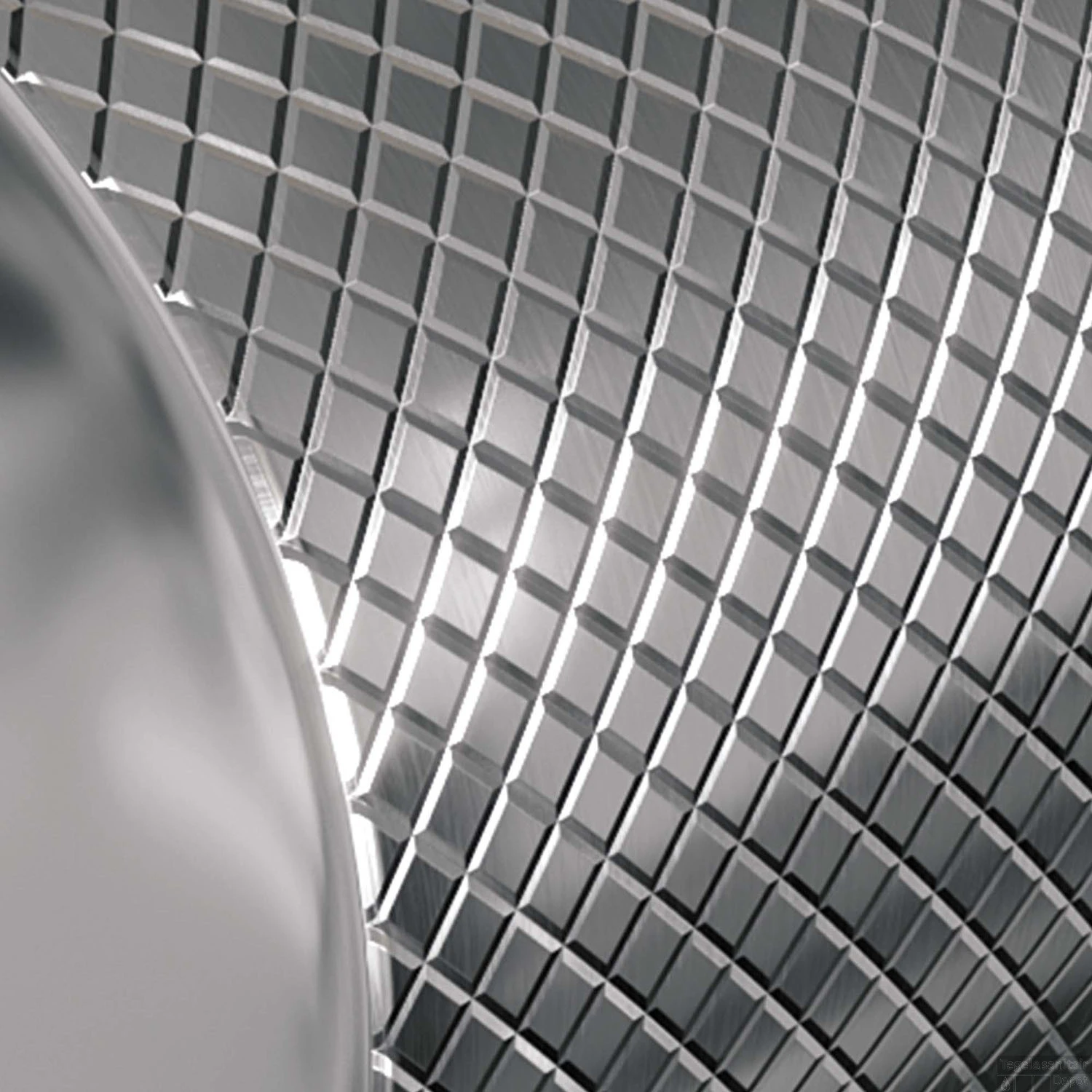 Regendoucheset Inbouw Brauer Chrome Carving Thermostatisch 30cm Met 3-Weg Omstelling, Wandarm, Glijstang En 3-Standen Handdouche Chroom - Afbeelding 3