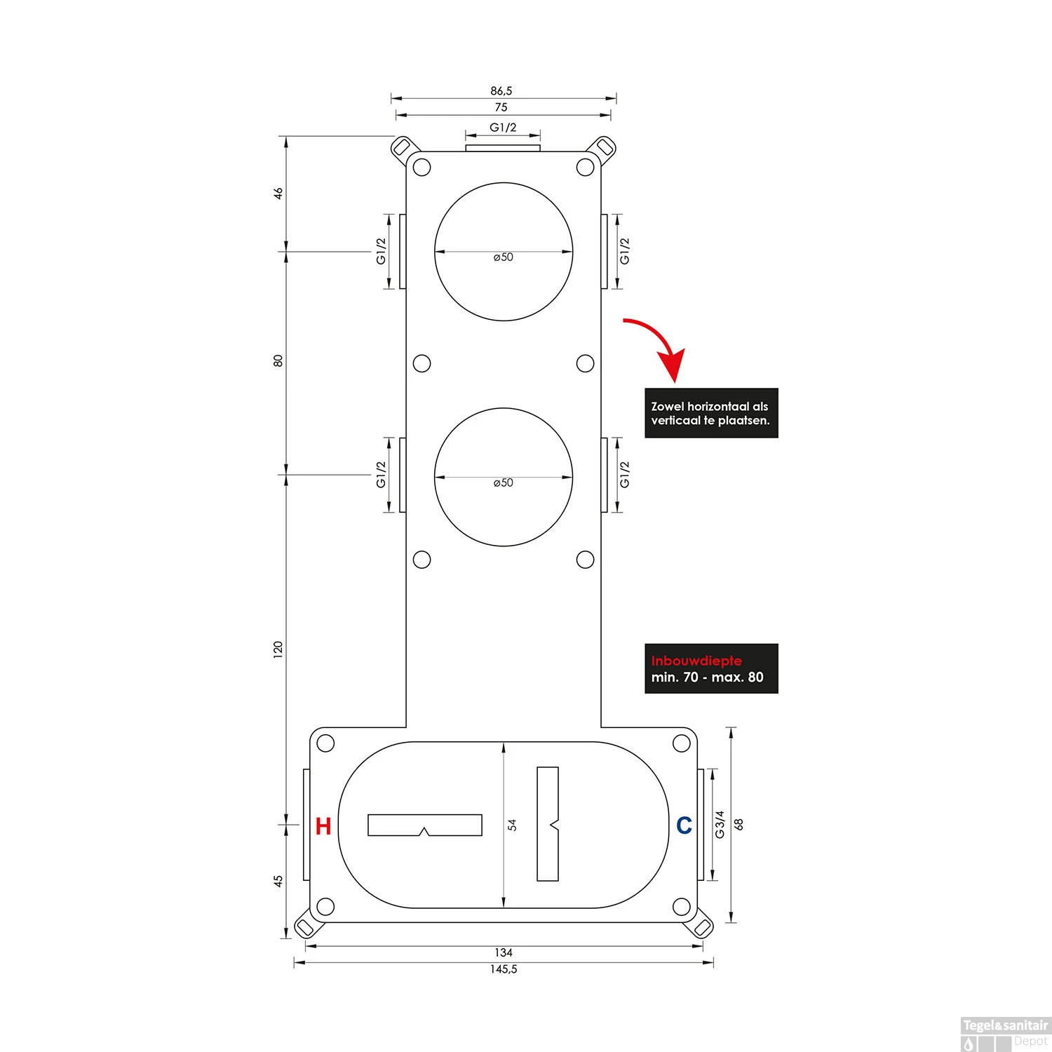 Regendoucheset Inbouw Brauer Gold Carving Thermostatisch 30cm Met Gebogen Wandarm, Glijstang En Handdouche 3-Standen Geborsteld Goud 13 Regendoucheset Inbouw Brauer Gold Carving Thermostatisch 30cm Met Gebogen Wandarm, Glijstang En Handdouche 3-Standen Geborsteld Goud - Afbeelding 13