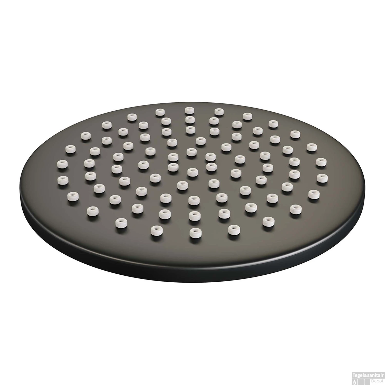 Regendoucheset Opbouw Brauer Black Carving 20 Cm Thermostatisch Met Handdouche 3-Standen Mat Zwart - Afbeelding 6