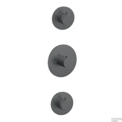 Regendoucheset Wiesbaden Dreams Met Inbouwdeel En Wanduitloop Gunmetal -Baden Luxe Verkoop regendoucheset wiesbaden dreams met inbouwdeel en wanduitloop gunmetal sfeer4