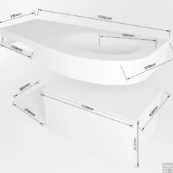 MONDIAZ RIVA 100cm Badmeubel Onderkast / Planchet Kleur Rust Met 1 Lade. Wastafel DULCET Rechts 1 Kraangat Kleur Talc. 13 MONDIAZ RIVA 100cm Badmeubel Onderkast / Planchet Kleur Rust Met 1 Lade. Wastafel DULCET Rechts 1 Kraangat Kleur Talc. -Baden Luxe Verkoop riva 100cm right 13188763193824