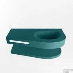 MONDIAZ RIVA 100cm Wastafel Met Planchet Kleur Smag. Wastafel DULCET Rechts 1 Kraangaten Kleur Smag. -Baden Luxe Verkoop riva planchet smag dulcet smag google 3 0005