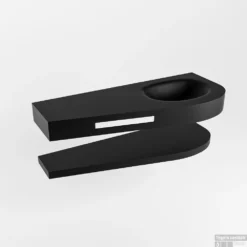 MONDIAZ RIVA 120cm Wastafel Met Planchet Kleur Urban. Wastafel DULCET Rechts 1 Kraangaten Kleur Urban. -Baden Luxe Verkoop riva planchet urban dulcet urban google 5 0009