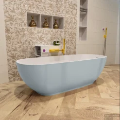 ROCK Vrijstaand Bad 170x70cm Kleur Clay / Talc -Baden Luxe Verkoop rock 3 00006