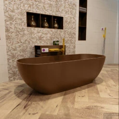 ROCK Vrijstaand Bad 170x70cm Kleur Rust / Rust 14 ROCK Vrijstaand Bad 170x70cm Kleur Rust / Rust -Baden Luxe Verkoop rock 3 00024