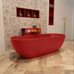 ROCK Vrijstaand Bad 170x70cm Kleur Fire / Fire -Baden Luxe Verkoop rock 3 00025