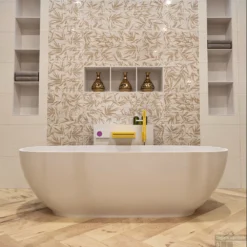 ROCK Vrijstaand Bad 170x70cm Kleur Talc / Talc -Baden Luxe Verkoop rock 4 00002