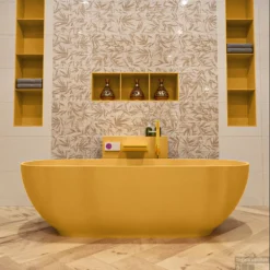 ROCK Vrijstaand Bad 170x70cm Kleur Ocher / Ocher -Baden Luxe Verkoop rock 4 00027