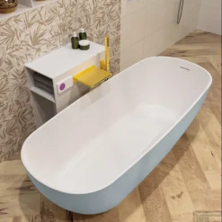 ROCK Vrijstaand Bad 170x70cm Kleur Clay / Talc -Baden Luxe Verkoop rock 5 00006