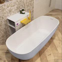 ROCK Vrijstaand Bad 170x70cm Kleur Cale / Talc -Baden Luxe Verkoop rock 5 00008