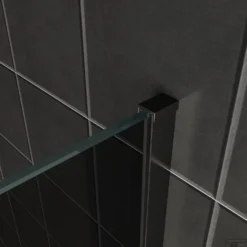 BWS Inloopdouche Pro Line Rookglas Met Middenband 110x200 8mm Nano Coating Mat Zwart Profiel En Stang 8 BWS Inloopdouche Pro Line Rookglas Met Middenband 110x200 8mm Nano Coating Mat Zwart Profiel En Stang -Baden Luxe Verkoop rookglas zwart muuprofiel 9