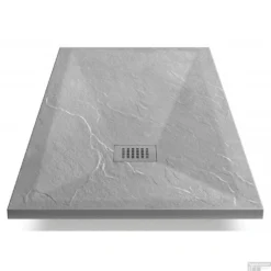 Douchetub Sanimar Sanistone 160 X 90 Cm Cement Grijs -Baden Luxe Verkoop sanistone cement grijs sfeer 1 1 1