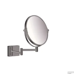 Scheerspiegel AddStoris HansGrohe Geborsteld Zwart Chroom