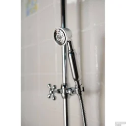 Regendouche Opbouwset Sapho Vanity Retro Chroom (excl. Douchekraan)