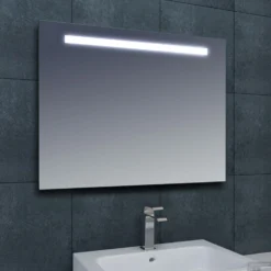 Spiegel Wiesbaden Tigris Met LED Verlichting En Schakelaar 120x80x3cm