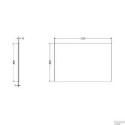 Badkamermeubel Boss & Wessing Pepper Acryl Wastafel Incl Spiegel Twee Kraangaten 120x55x46 Cm Antraciet -Baden Luxe Verkoop spiegel 120 pepper tech 16