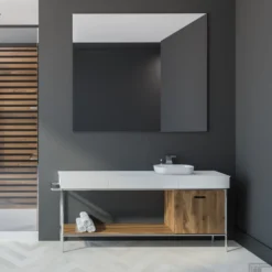 Spiegel Gliss Design Basic Zonder Verlichting 100cm