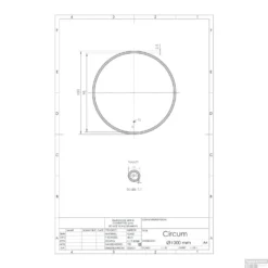 Spiegel Gliss Design Circum Framework Rond LED Verlichting 100cm -Baden Luxe Verkoop spiegel gliss design circum framework rond led verlichting 100 tech