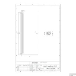 Spiegel Gliss Design Horizontaal Led Standaard Verlichting 180cm -Baden Luxe Verkoop spiegel gliss design horizontaal led standaard verlichting 180 tech