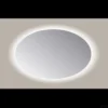 Spiegel Ovaal Sanicare Q-Mirrors 70x100 Cm PP Geslepen LED Cold White Zonder Sensor