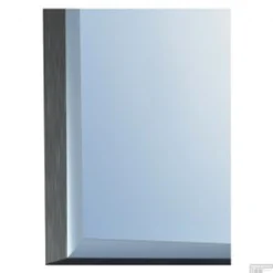 Baden Luxe Verkoop -Baden Luxe Verkoop spiegel sanicare q mirrors 80x70 cm vierkant met aan de bovenkant led warm white alu lijst afstandsbediening sfeer 1
