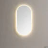 Spiegel Sanilux Ovaal Met Direct LED 3 Kleuren Instelbaar 90x45 Cm